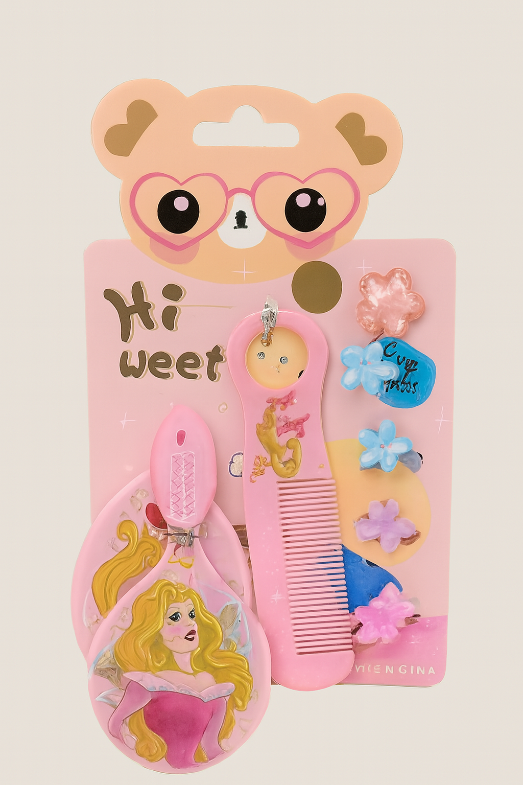 بكل بناتي مشط ومراي 